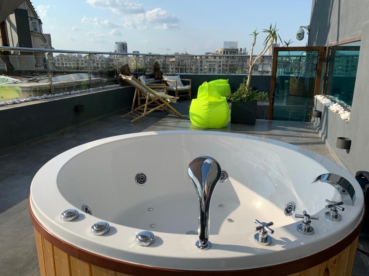 Penthouse Group 4 Apartments Bukarest Exteriör bild